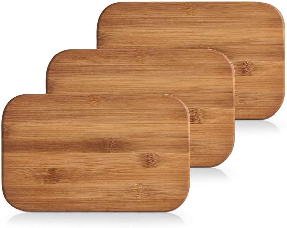 Zeller Cutting Board Set, Bamboo, Brown