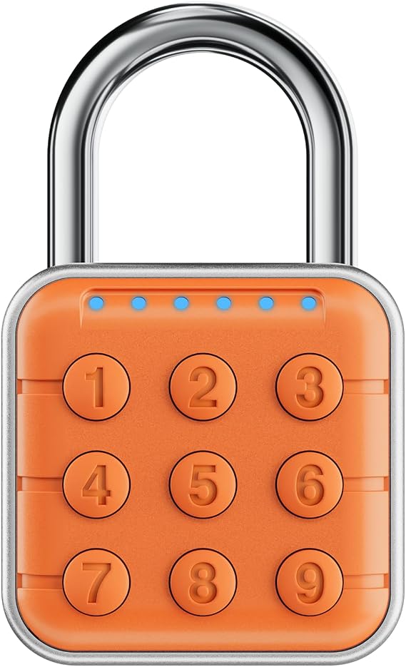 Locker Lock, 6-Digit Keypad Combination Lock for Gym Lockers