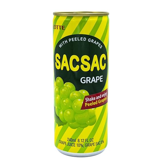[Lotte] Sac Sac Grape Drink 238ml