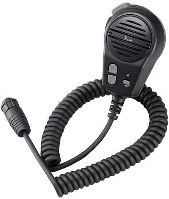 ICOM HM135 Replacement Microphone for M802, Black
