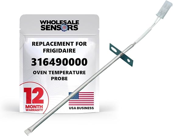 Replacement for Frigidaire 316490000 Oven Probe Temperature Sensor & USA Support