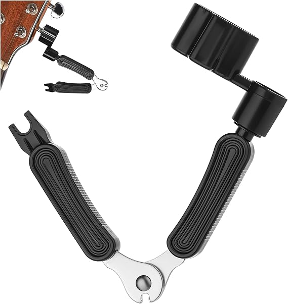 Guitar Maintenance Kit,Professional All-in-One Guitar Maintenance Kit Multifunctional Tool for Acoustic Electric & Bass Guitars Essential Guitar Accessories & Gift for Guitar Players
