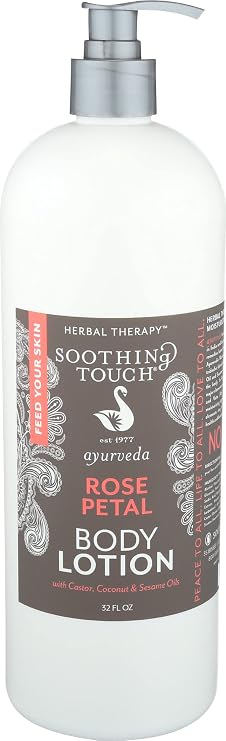 Soothing Touch Rose Petal Body Lotion, 32 oz
