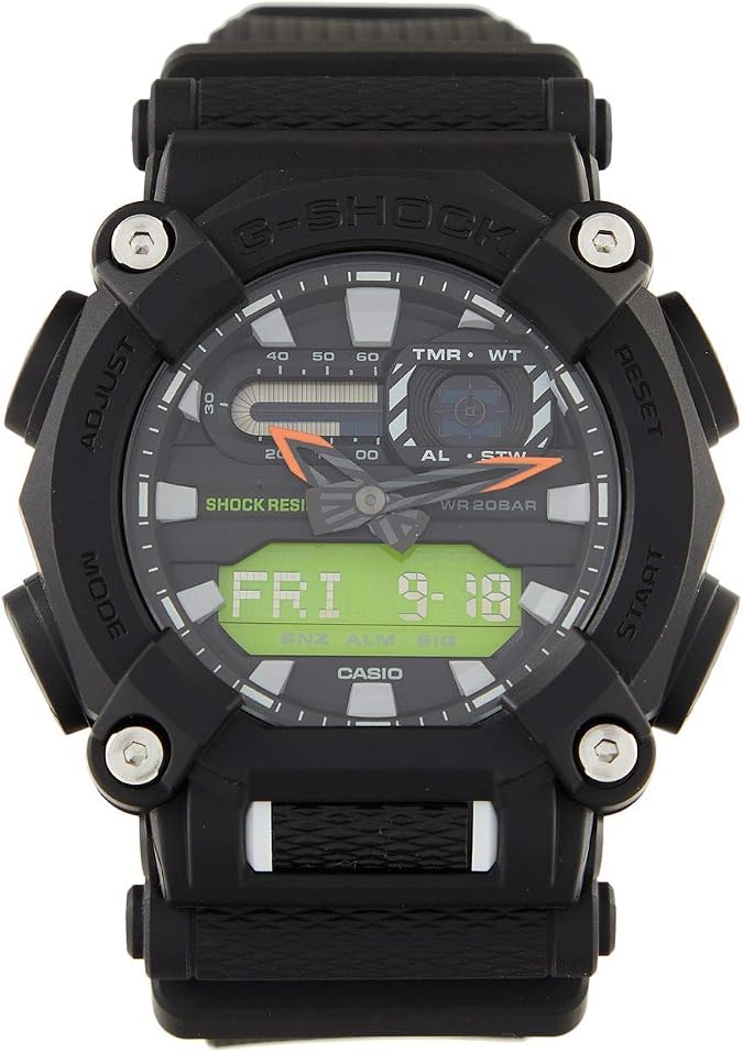 G-Shock Casio Men's Black Dial Watch - GA900E-1A3