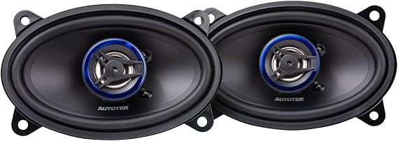 Autotek Street Machine 4x6 Inch 200W 2-Way Coaxial Speakers, Pair