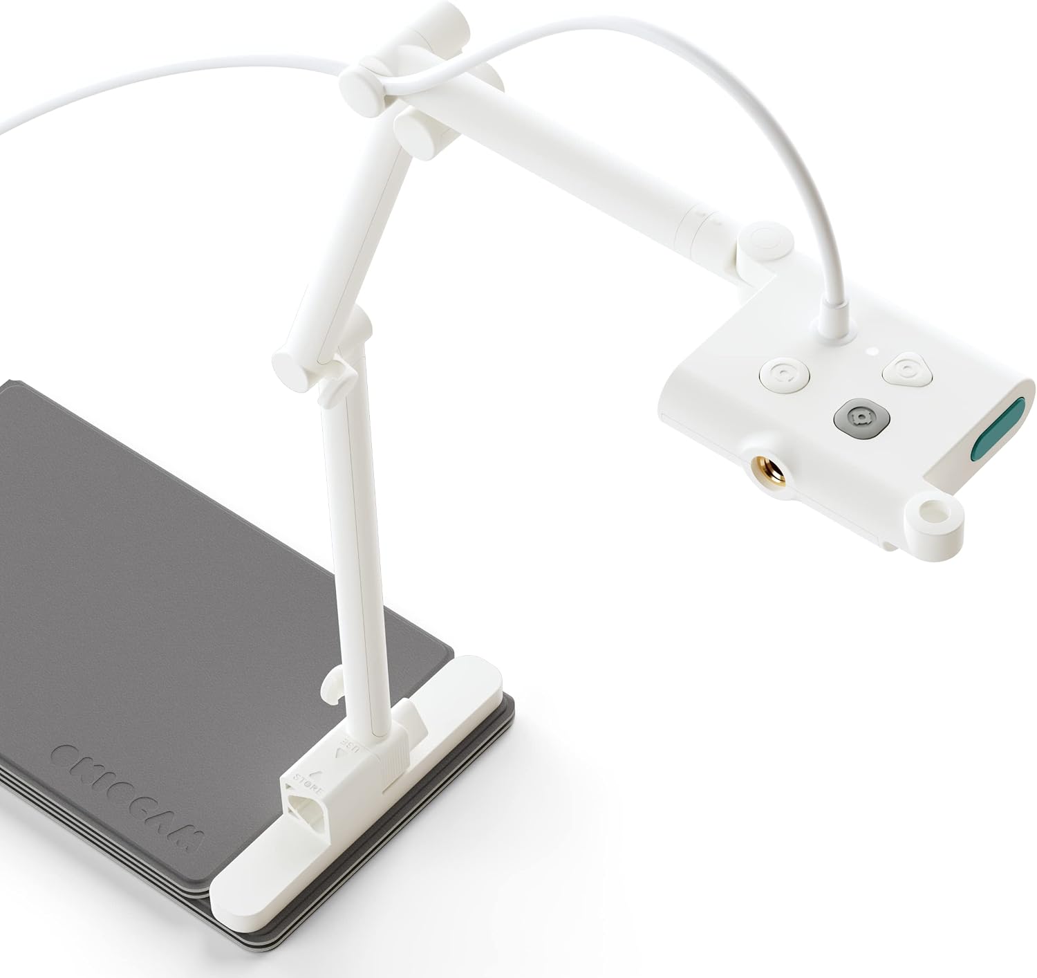 OKIOCAM S-4K USB Visualiser for Teachers with OKIOPoint Smart Visual Pointer, for Classrooms and Distance Learning, works with Windows, Mac, Chromebooks, Portable Visualiser