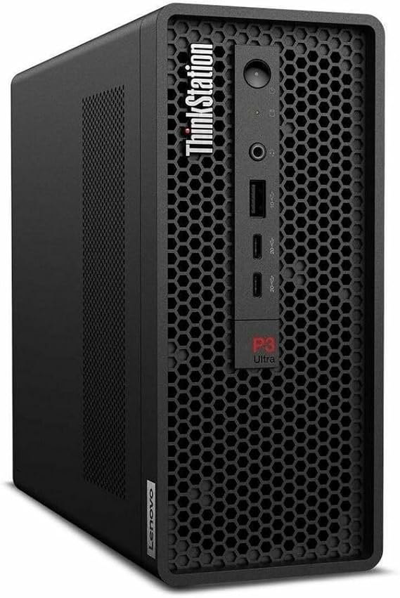 Lenovo ThinkStation P3 Ultra Gen 2 30J50032US Workstation - 1 x Intel Core Ultra 7 2nd Gen 265 - vPro Technology - 32 GB - 512 GB SSD - Small Form Factor - Black