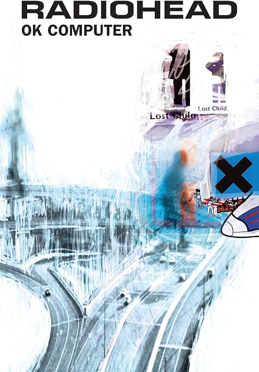 CINEMAFLIX Radiohead OK Computer Poster - Wall Art Measures 24 x 36 inches (unframed)