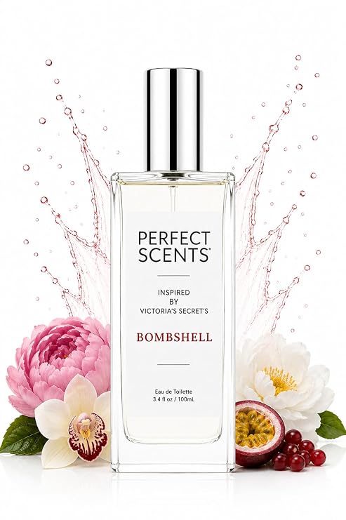 Perfect Scents Inspired by Victoria Secrets Bombshell Eau de Toilette, 3.4 fl oz