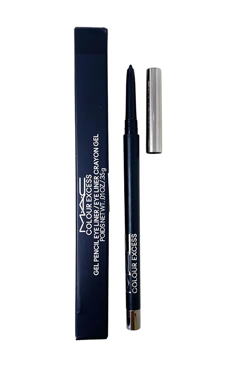 MAC Colour Excess Gel Pencil Eye Liner - Glide Or Die (Carbon black) .01 oz / .35 g