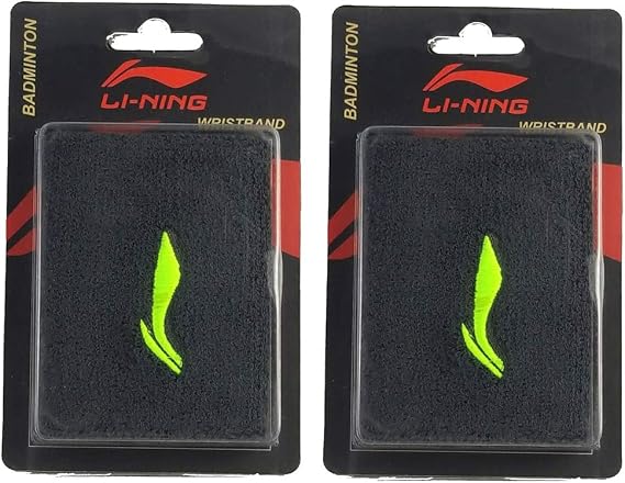 Li-Ning Wrist Band for Badminton/Tennis Players, Set of 2