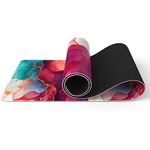 Extra Thick Yoga Mat 6mm - Non-Slip Exercise Mat for HIIT, Pilates & Home Workouts & Workout with Free Carry Strap