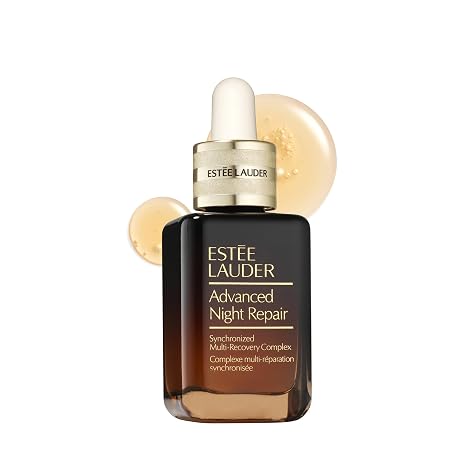 Estee Lauder Advanced Night Repair Face Serum Synchronized Multi-Recovery Complex with Hyaluronic Acid & Peptides | Anti Aging & Hydrating Serum
