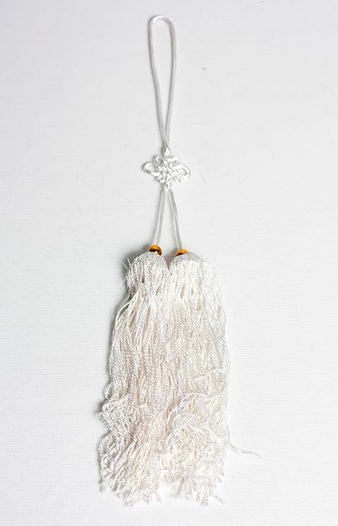 Tiger Claw Sword Tassels - White
