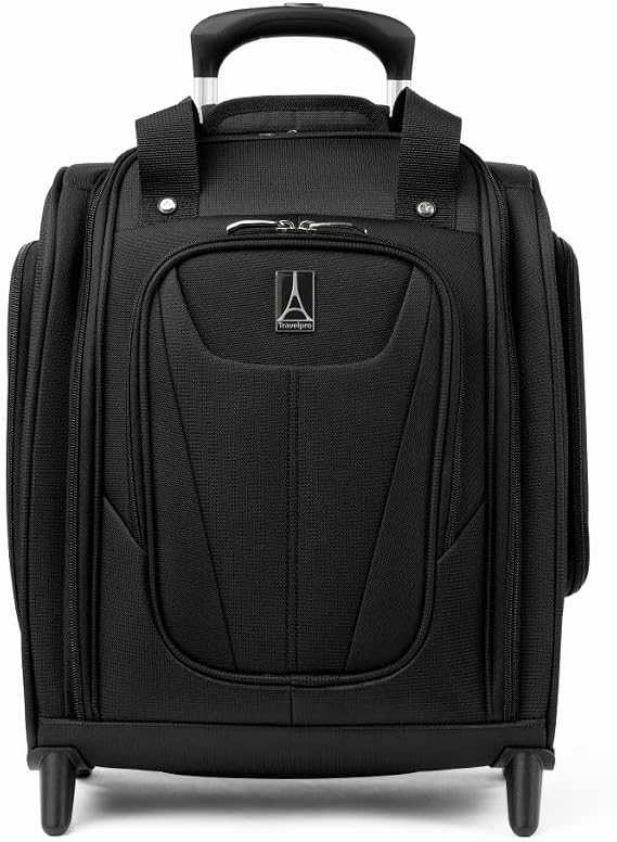 Travelpro Maxlite 5 Rolling Underseat Bag, Black, One Size Model: 401177701