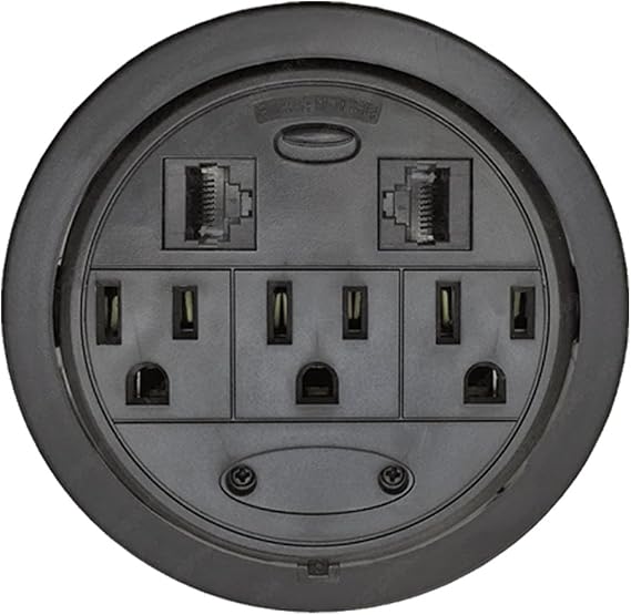 PowerTap GMPT-1 Grommet Pop-up Power Data Center