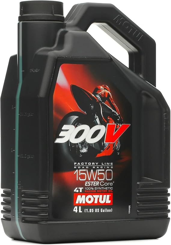 Motul S278 Motorcycle Oil 15 W50 4T Synthetic Road Racing 4L 104129 300 V FL 3374650247670