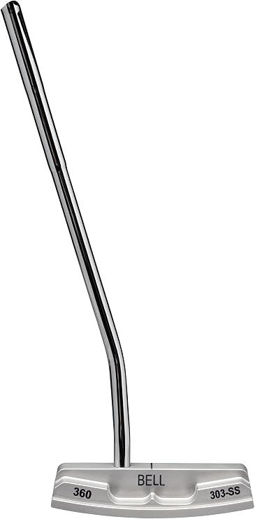 Bell 360 Right Hand Half Offset Standard Blade Putter Matte Finish with Winn Dri-Tac Jumbo Grip
