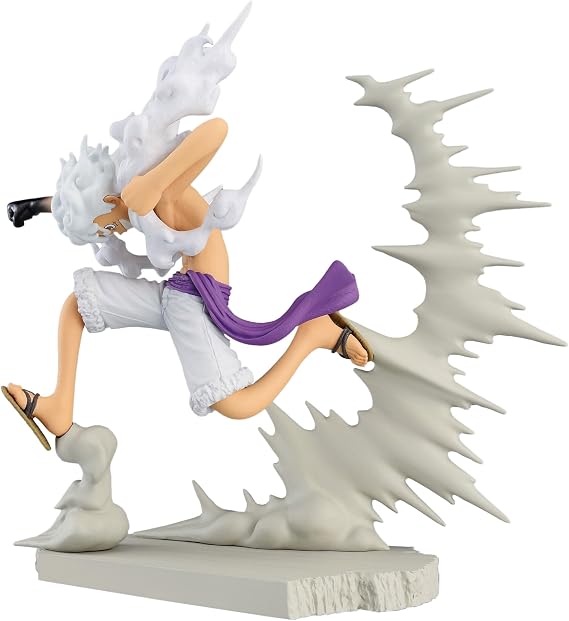 Banpresto BP89377P Monkey D. Luffy Gear5 One Piece Senkozekkei 7 cm Multi-Colour