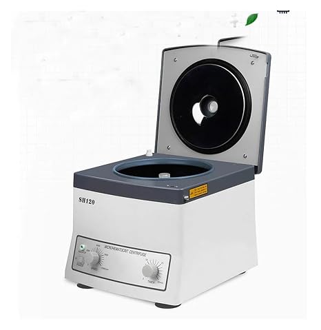 Centrifuge, Micro Hematocrit School Laboratory Blood PRP Centrifuge Machine 15300xg With 24 Tubes Capillary Centrifugal SH120,Laboratory device