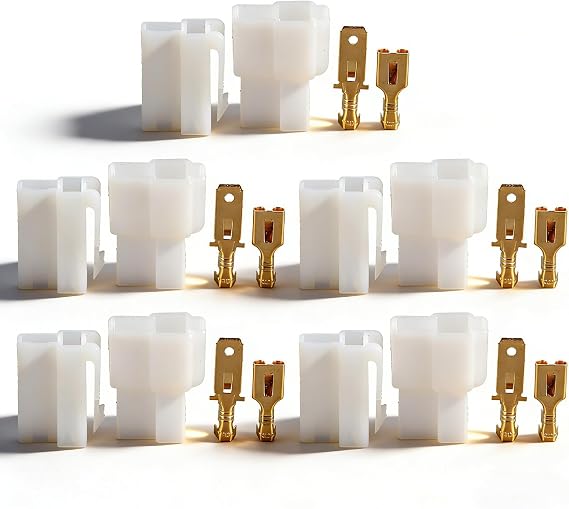 T type 2 Pin DC Power Connector Plug, Car Radio Cable Power Plug
