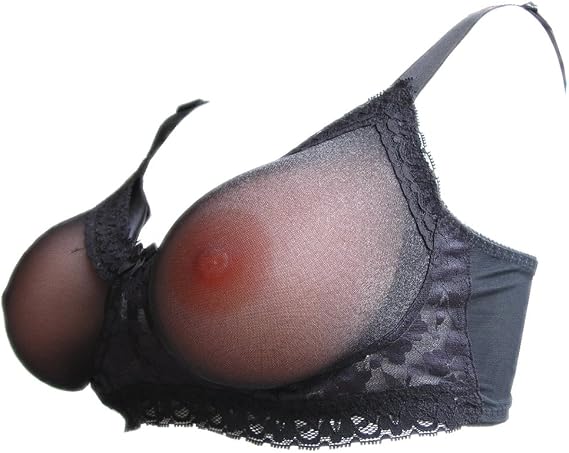 BIMEI See-Through Pocket Bra for Silicone Breastforms Crossdress8585