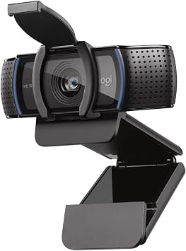 Logitech Webcam HD Pro C920S 1080p USB, 960-001252 1080p USB Include Cover to Lens
