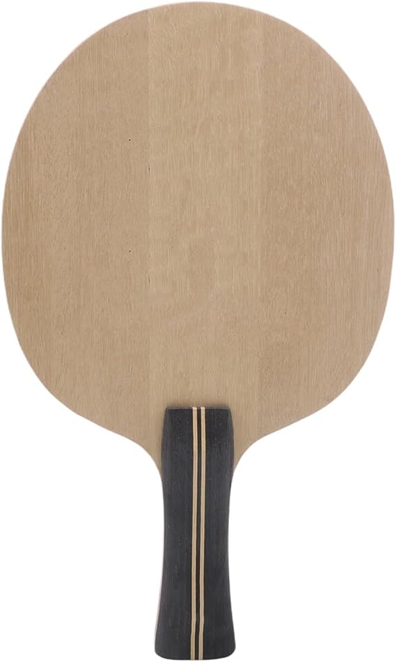 Table Tennis Blade Seven Layer Pure Wood Limba Face for Loop and Fast Attack Offensive Play with Long Handle Beginner Training Base(long handle)