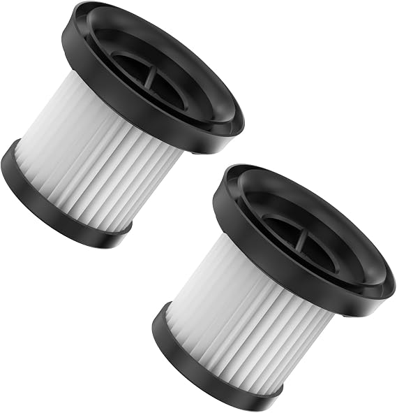 Aspiron Replacement Inlet HEPA-H12 Filter Part for AS-CA038, 2 Pack Washable Filter for Handheld Vacuum Cleaner, HEPA Style Filter Fits