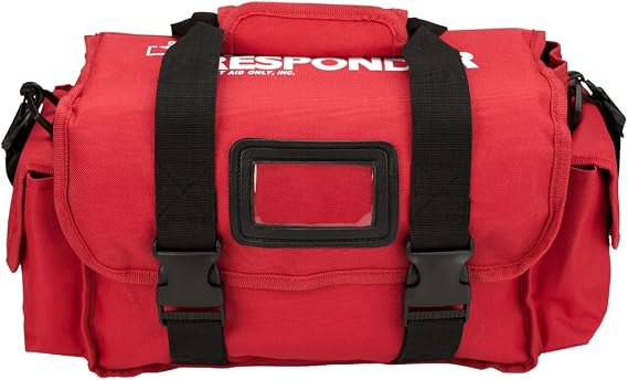 First Aid Only 520-FR All-Purpose First Responder Emergency First Aid Kit for Home, Work, and Travel, 158 Pieces