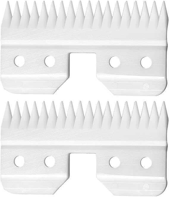 Ceramic Blades for Oster Fast Feed Clipper - A5 Replacement (2 pieces)