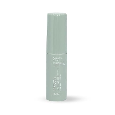 L'ANZA Healing Strength Hair Primer Detangler Spray for Women, 1/6.8 Fl Oz
