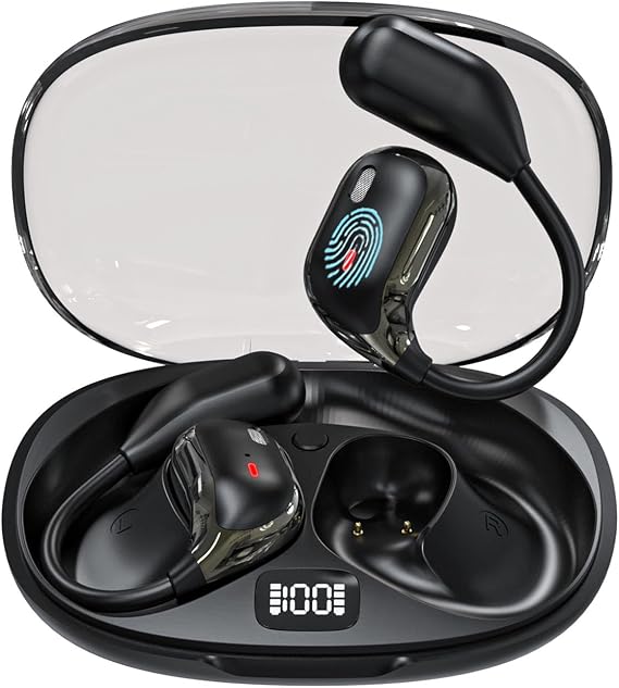 Ai Translation Earbuds Real Time,144 Language Translator Earbuds, Translating Earbuds, Bluetooth Headphones Translation Language Device for iPhone and Android Ear Bud Translator Travel Business