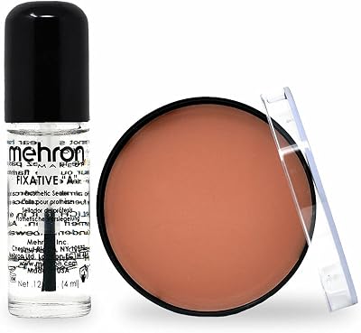 Mehron Makeup Molding PuttyWax .3 oz with Fixative A .125 oz