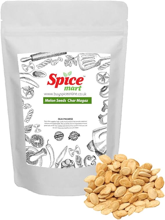 Melon Seeds | Char Magaz Premium Natural & Healthy Superfood by Spice Mart® (50 Grams)