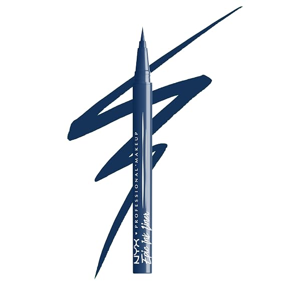 NYX PROFESSIONAL MAKEUP Epic Ink Eyeliner, Up To 24HR Wear, Mid Night Rise
