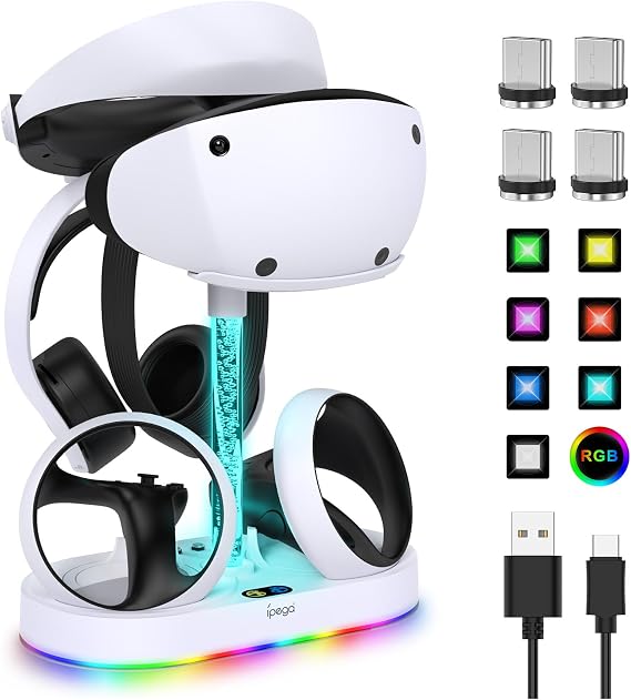Fastsnail Charging Station with LED for PSVR2 Controller