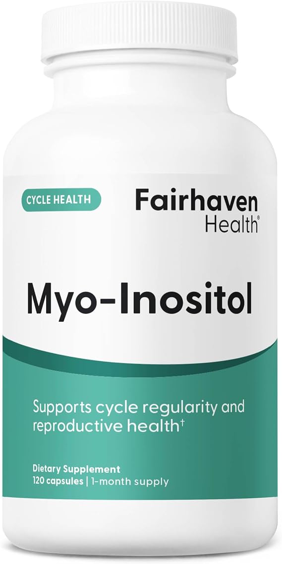 Fairhaven Health Myo-Inositol, 120 Capsules