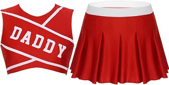 Sexy Cheerleader Costume for Women Comfortable Cheerleader Uniform
