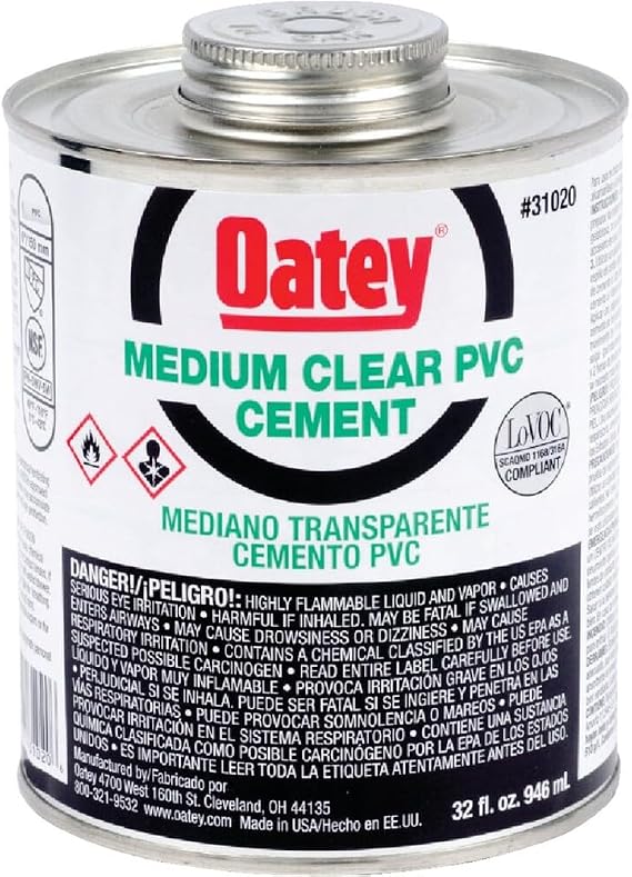 Oatey 8 oz. PVC Cement and Purple Primer Handy Pack