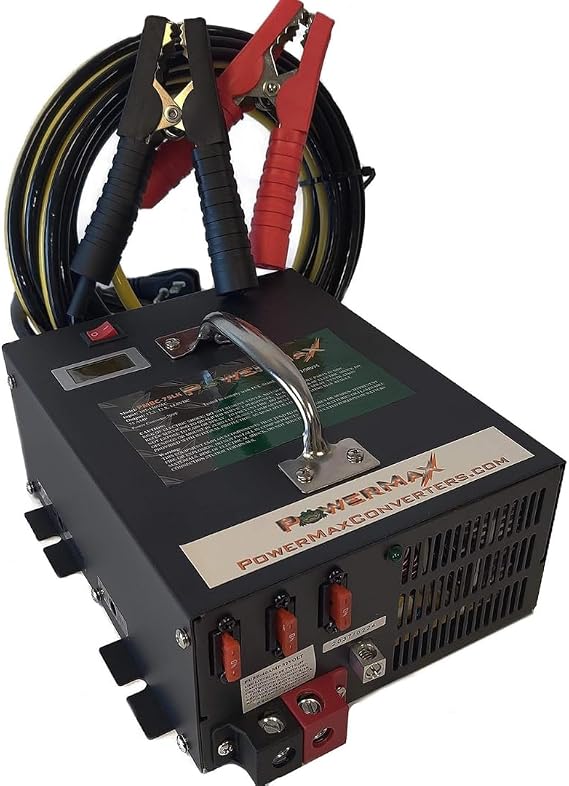 PowerMax PMBC-75-SME 75A Battery Charger Maintainer Power Supply | Ultra-stable battery support for ECU programming, ADAS calibration, diagnostics, reflash and extended service work.