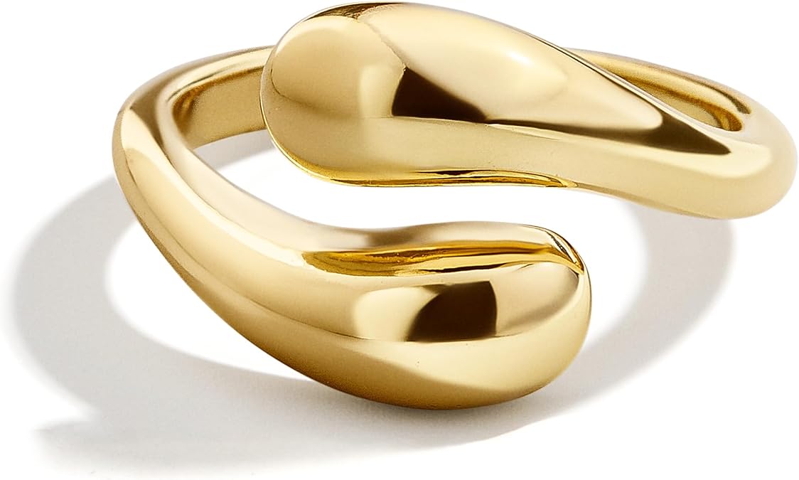 BaubleBar - Bridget Teardrop Wrap Ring