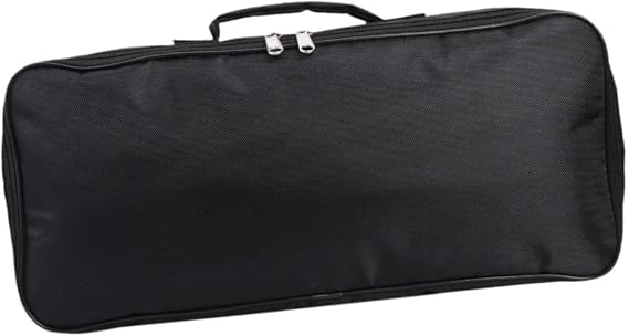 Effects Pedal Board Bag Portable Guitar Pedal Case Pedalboard Zipper Pouch Offering Spacious Storage Rehearsals Electric Guitar Effects Board Storage Bag Oxford