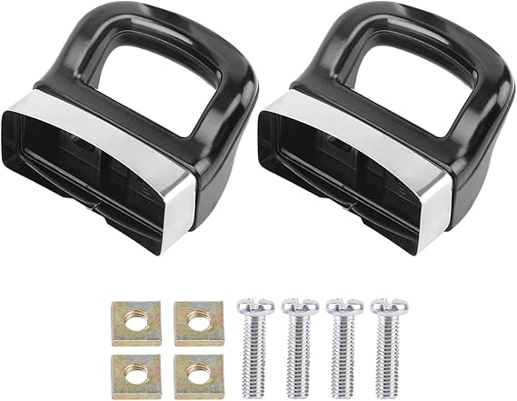 2pcs Replacement Pot Handle, Metal Short Pan Side Handles Ear Replacement, Anti Scalding Metal Pot Handles Cooker Steamer Sauce Pot Handle Side for Home Kitchen Tools