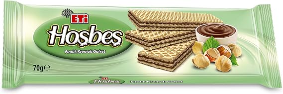 Eti Hoşbeş Fındık Kremalı Gofret 70 g
