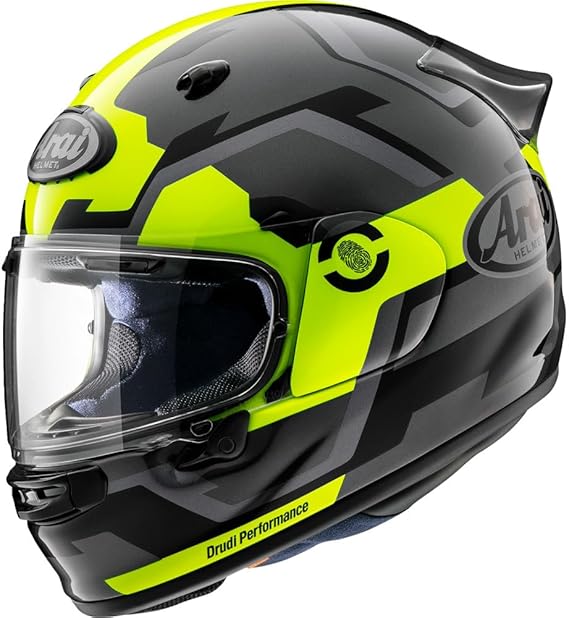 ARAI 0101-16062 Contour-X Helmet - Face - Fluorescent Yellow - Small Snell M2020D