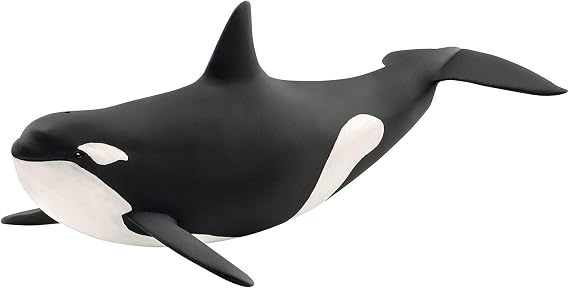 Schleich Wild Life - Killer Whale Orca Toy Figurine - Kids Ages 3+ | 14807