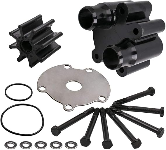 Water Pump Housing and Impeller Repair Kit for Mercruiser Bravo 46-807151A14 for Sierra 18-3150