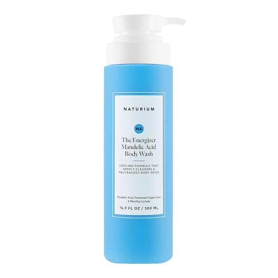 Naturium Mandelic Acid Body Wash, Sugar Cane & Menthyl Lactate, 16.9 fl oz