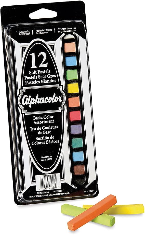 Soft Pastels - Basic Colors, Set of 12
